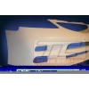 HONDA CIVIC 2001-2005 - przedni zderzak / front bumper- CYBER - tylko 3 drzwi / only 3 doors