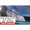 RENAULT CLIO phase 3 - brewki przednich lamp / front lamps cover - RC054