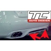 AUDI A4 typ B8 (2008-2011) - dyfuzor, spoiler tylnego zderzaka / rear bumper spoiler / Heckstosstange - difusser - TC-KO-DF-205