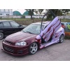 HONDA CIVIC HB - przedni zderzak / front bumper - HCHB-95F-06