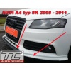 AUDI A4 typ B8 RS4 (2008-2011) - dokladka przednia, spoiler przedniego zderzaka / front bumper spoiler / frontschurze - TC-KO-FS-205