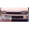 Volkswagen VW T3 Transporter, Doka, Multivan -> - listwa, brewka reflektorów, grill / grillspoiler / grill listen grill TC-LG-2