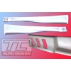 Volkswagen GOLF Mk. 3 ( 1991 - 1997 ) - spoilery progowe / side skirts - model RTS