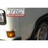 VW T3 Carat / Westfalia / Bus / Transporter / Doka / Transporter - nadkola zewnętrzne (ranty) - przód, nakładki poszerzające, ochronne na błotniki - TC-T3-08