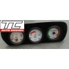 Fiat Seicento / 600 - flokowana konsola, panel na dodatkowe wskażniki / flock dashboard panel for gauges / Mittelkonsole Panel - flock - TC-FSCMP-01