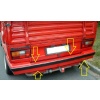 Volkswagen Transporter T3 DOKA, PICK-UP, PRITSCHE - zderzak tylny szeroki / rear bumper / Heckstosstange - TRISTAR -Look - TC-RB-192