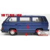 VW T3 Transporter, Vangagon, Multivan - listwa boczna, szeroka, lewa / left side panel / links seiten Panel - TC-T3SLL-01