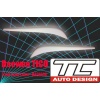 Daewoo Tico - brewki na reflektory / front lamp cover- TC Badlook