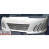 Mitsubishi COLT (CA0) 92-96 - przedni zderzak z aluminiowymi poprzeczkami/ front bumper with alumini