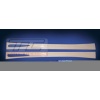 HONDA CIVIC 1991-1995 - spoiler progowy / side skirts - model 2 ; tylko 3 drzwi / only 3 doors