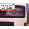 Volkswagen VW T3 Transporter -> - dolna listwa, brewka reflektorów, grill / down grill spoiler / grill listen unter grill TC-DLT3-3
