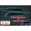 RENAULT MEGANE phase 1 - brewki na reflektory / eyebrowse - TC-148