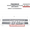 Toyota COROLLA (E12) 01-05 - progi / side skirts - TOCO023