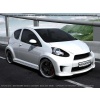Toyota AYGO - spoilery progowe / side skirts - 61H1